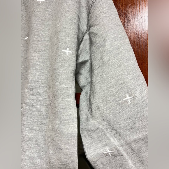 291. Hem & Thread Embroidered Jogger Pant/Side Slit Sweatshirt Set NWT - Picture 11 of 14